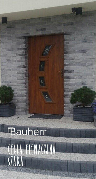 Cegła elewacyjna płytki elewacyjne szara 1m2