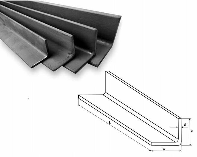 Kątowniki zimno gięte z otworami lub bez otworów - PRODUCENT