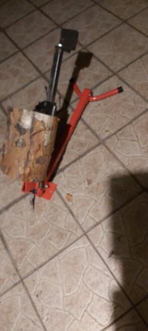 Nożna luparka do drewna