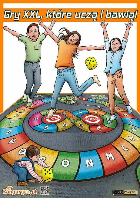 Gry podłogowe i podwórkowe dla dzieci do skakania