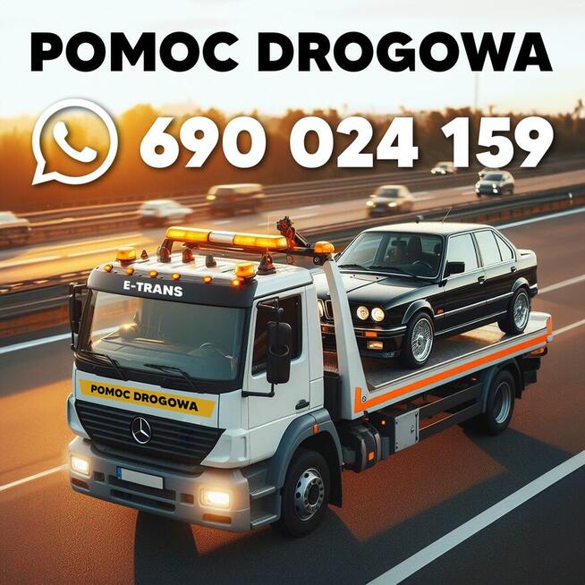 Pomoc Drogowa laweta S3 Sulechów E-Trans