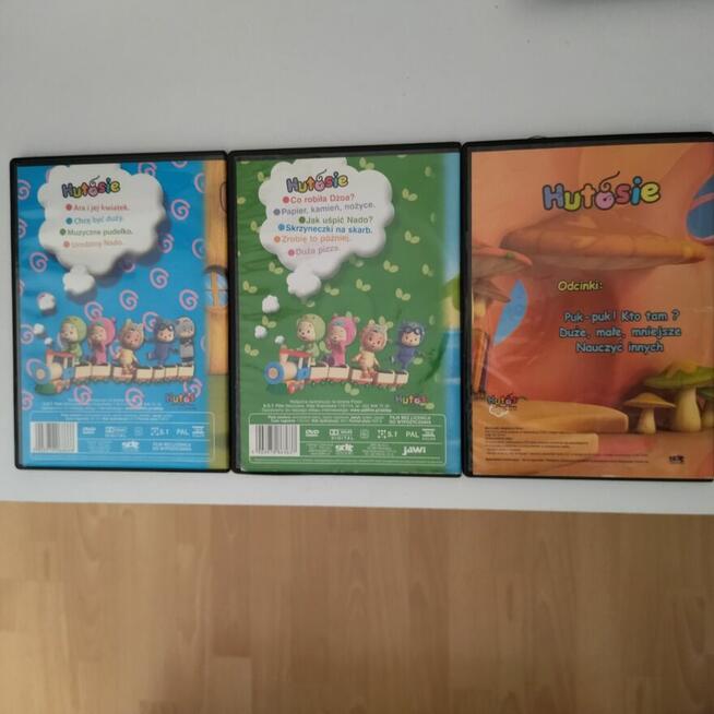 Hutosie DVD bajki 3 szt. w stylu jak Teletubbies