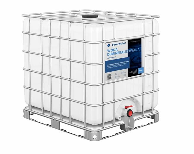 TANIO Woda Demineralizowana Mauzer 1000 L DEMIWATER