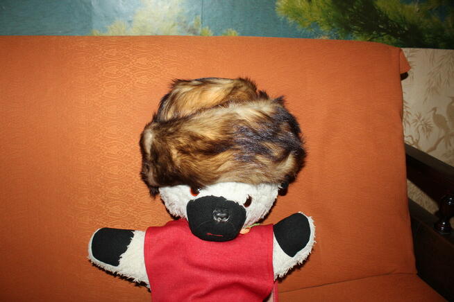 Czapka damska tchórz