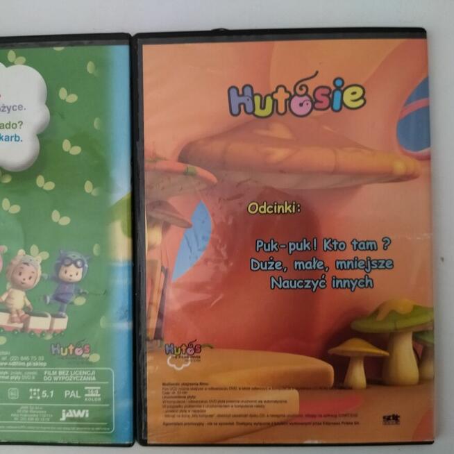 Hutosie DVD bajki 3 szt. w stylu jak Teletubbies