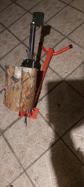 Nożna luparka do drewna