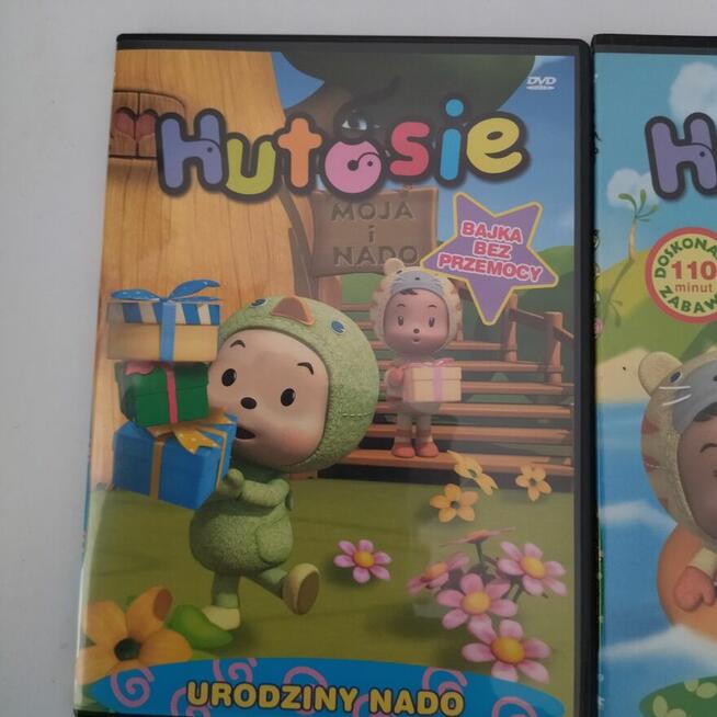 Hutosie DVD bajki 3 szt. w stylu jak Teletubbies