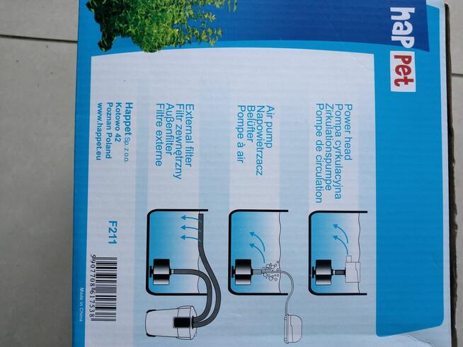 Filtr na powietrze akwarium 200 litrów