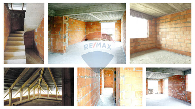 Dom w stanie surowym otwartym - Konikowo!