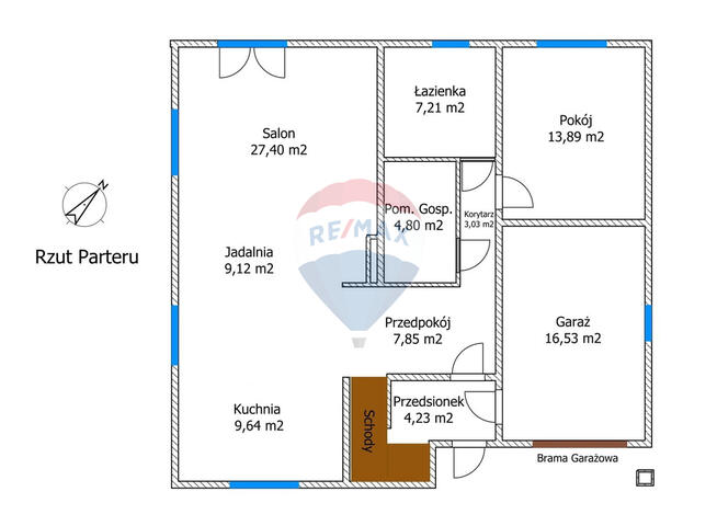 Dom w stanie surowym otwartym - Konikowo!