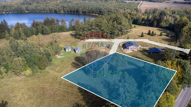 Działka nad jeziorem w Cetuniu!