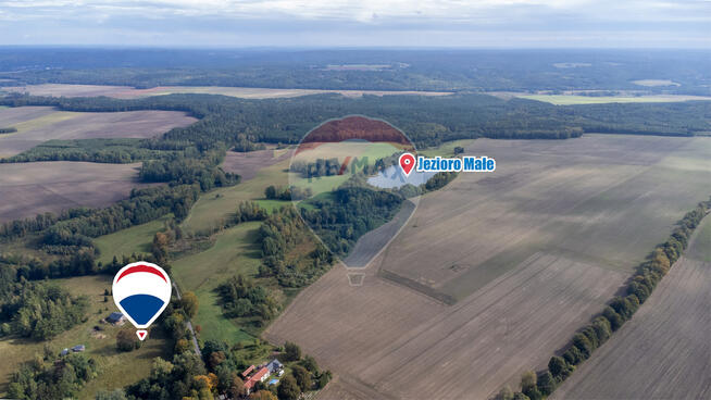 Działka nad jeziorem w Cetuniu!