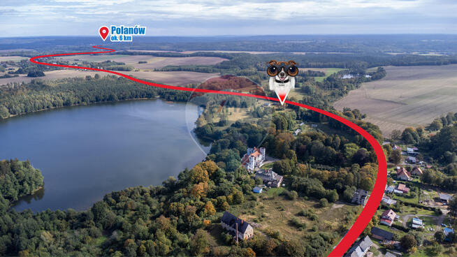 Działka nad jeziorem w Cetuniu!