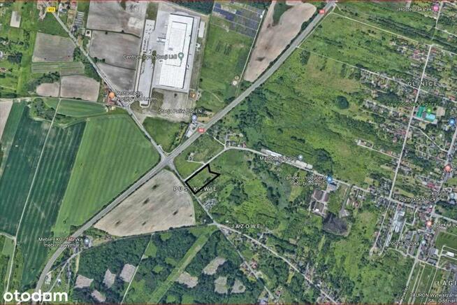 Działki produkcyjno-usługowe o powierzchni 9383 m2