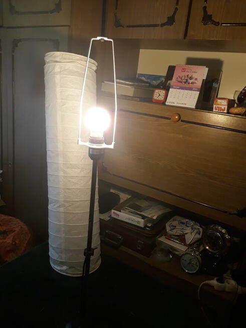 lampa podlogowa stojaca /ikea /h- 1,20 cm. /