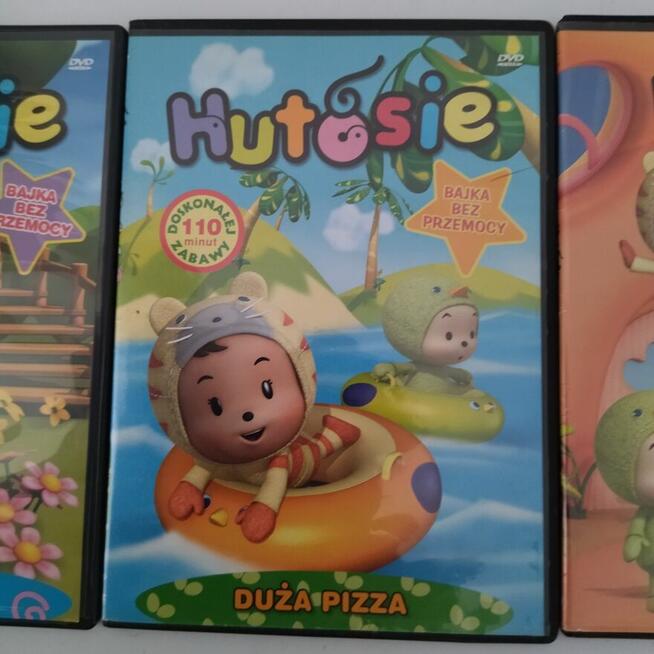 Hutosie DVD bajki 3 szt. w stylu jak Teletubbies