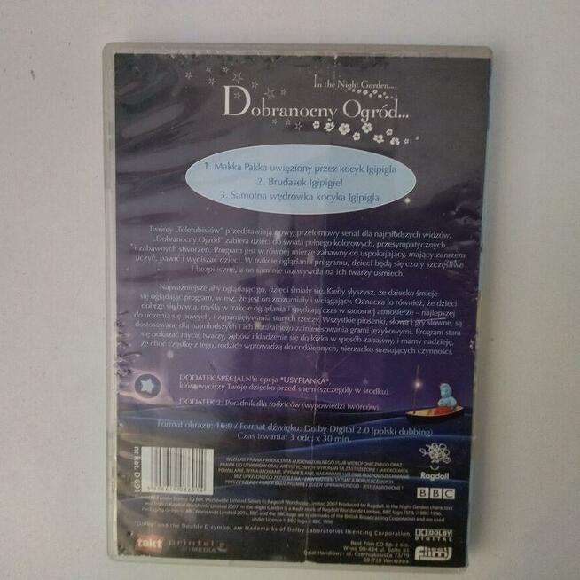 DVD bajka Dobranocny ogród: Przygody Igipigla