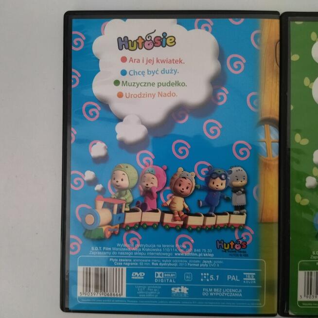 Hutosie DVD bajki 3 szt. w stylu jak Teletubbies