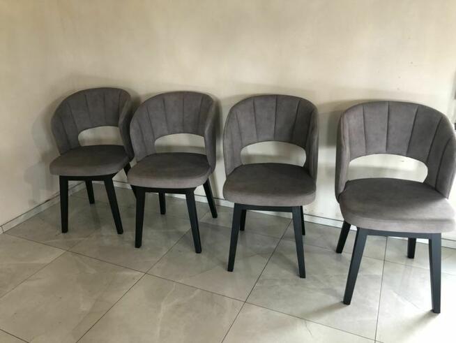 Stół okrągły dębowy loftowy LOFT-11 rozkładany.