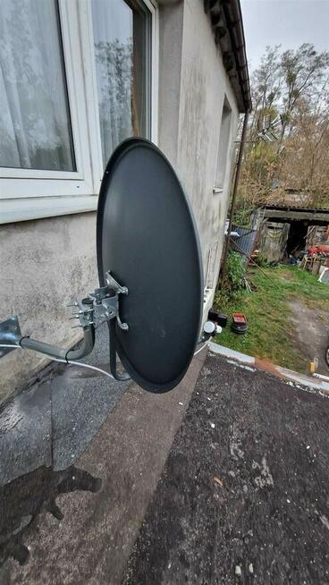 Montaż Ustawianie Anten Sat DVBT2 Marusza Węgrowo Piaski Gać