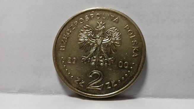 Moneta 2 zł – Jan II Kazimierz 2000, do sprzedania