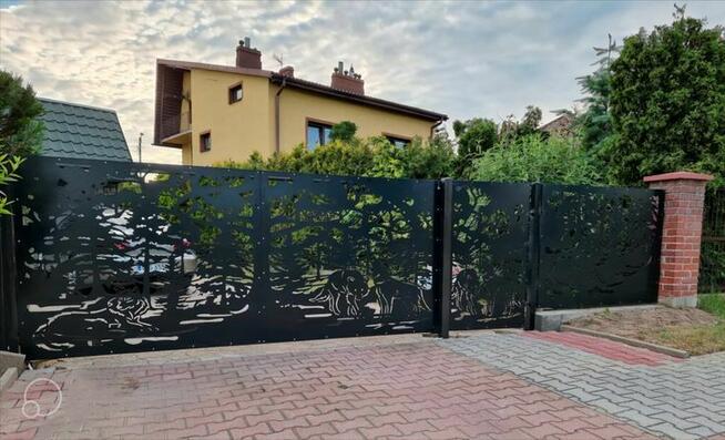 Panele-przęsła CNC - Ogrodzenie metalowe - Balustrada balkon