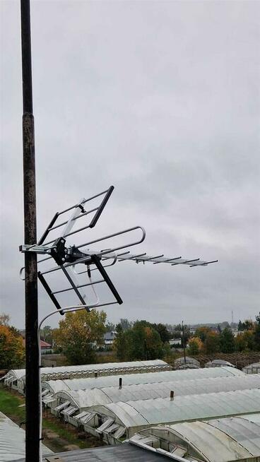 Montaż Ustawianie Anten Sat DVBT2 Marusza Węgrowo Piaski Gać