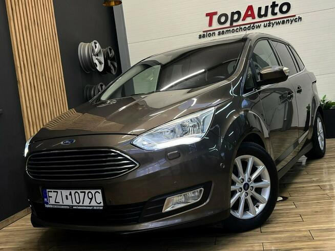 Ford Grand C-MAX 1.5 * AUTOMAT * gwaracnja * BEZWYPADKOWY * zarejestrowany * panorama