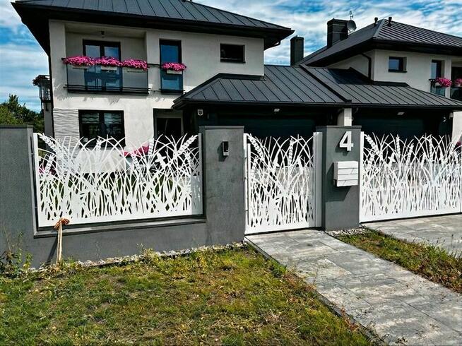 Panele-przęsła CNC - Ogrodzenie metalowe - Balustrada balkon