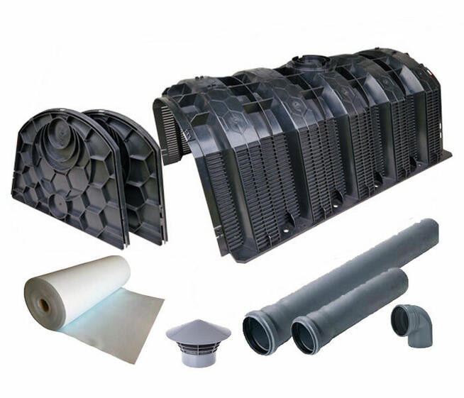 PRZYDOMOWA OCZYSZCZALNIA ŚCIEKÓW 3000L B3 TUNELE 6szt