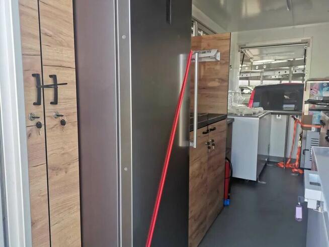 Przyczepa gastronomiczna lody gofry producent NOWA