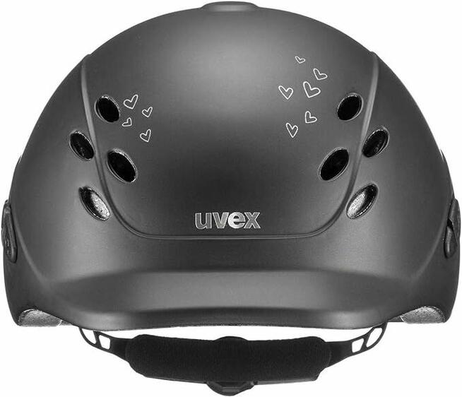 49-54 Uvex Onyxx Glamour kask jeździecki dla dziewczyny