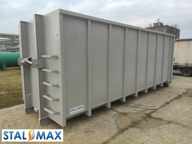 Kontener hakowy 33, 36 STAL-MAX, złom, odpady, hakowiec