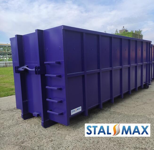 Kontener hakowy STAL-MAX ,transportowy 33m3, hakowiec złom