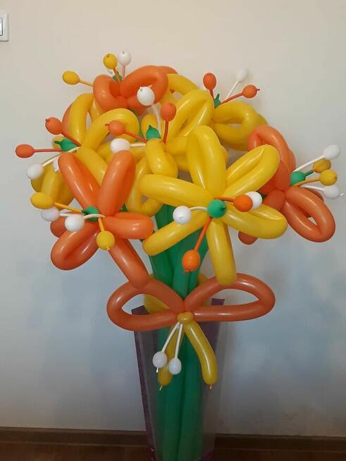 Dzień Babci i Dziadka bukiety z balonów