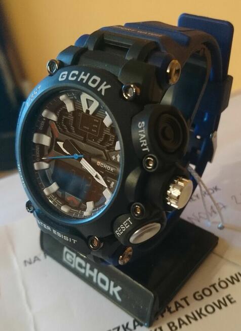 G-chok WR 5 Bar analogowo cyfrowy podświetlany 3rodzaje