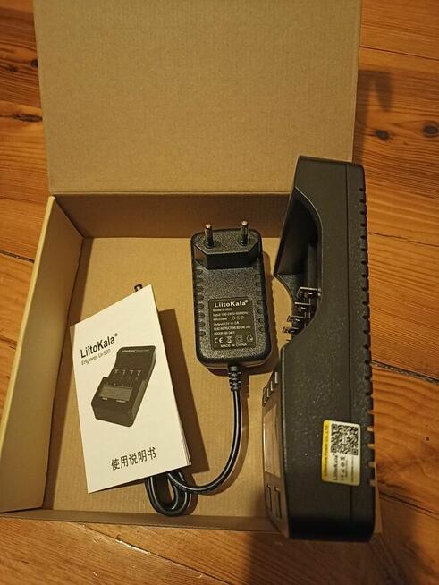 Ładowarka 18650 AAA Liitokala Lii 500 Lii-500 z zasilaczem