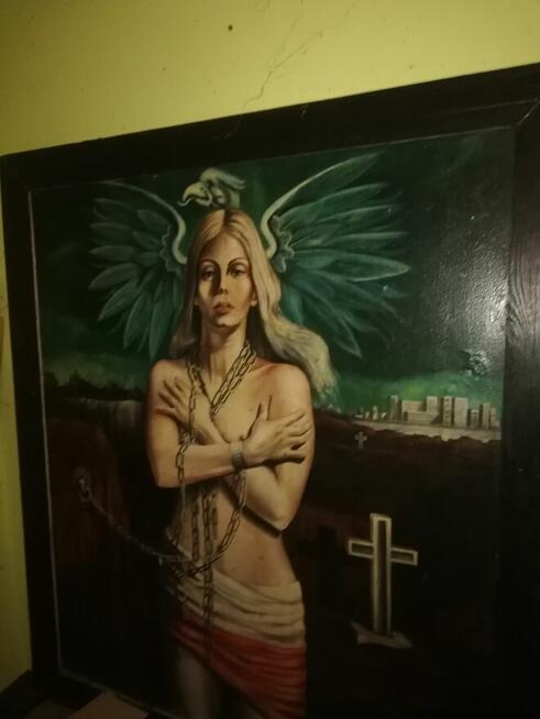 sprzedam obraz widoczny na zdjęciach