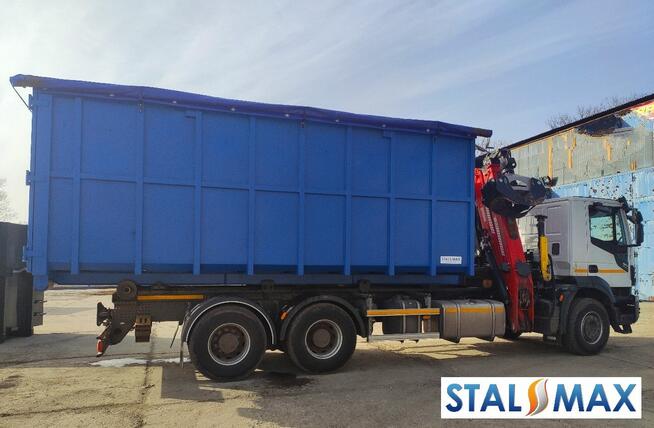 Kontener hakowy STAL-MAX ,transportowy 33m3, hakowiec złom