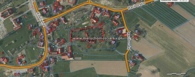 Działka budowlana Turze gm. Kuźnia Raciborska