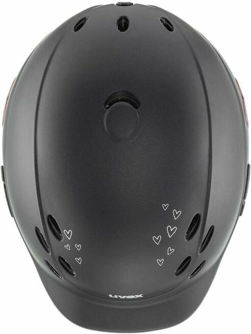 49-54 Uvex Onyxx Glamour kask jeździecki dla dziewczyny