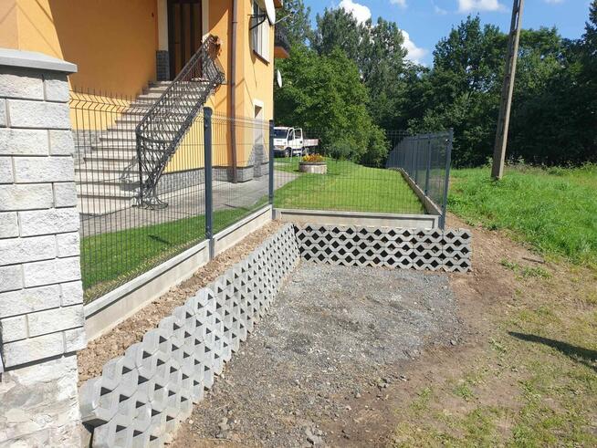 Ogrodzenie/ogrodzenia panelowe z montażem. Bramy, Furtki