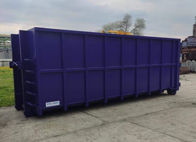 Kontener hakowy 33, 36 STALMAX, złom, odpady, do hakowca