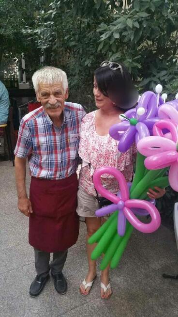 Dzień Babci i Dziadka bukiety z balonów