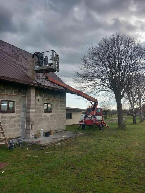 Zwyżka podnośnik koszowy 18m usługi