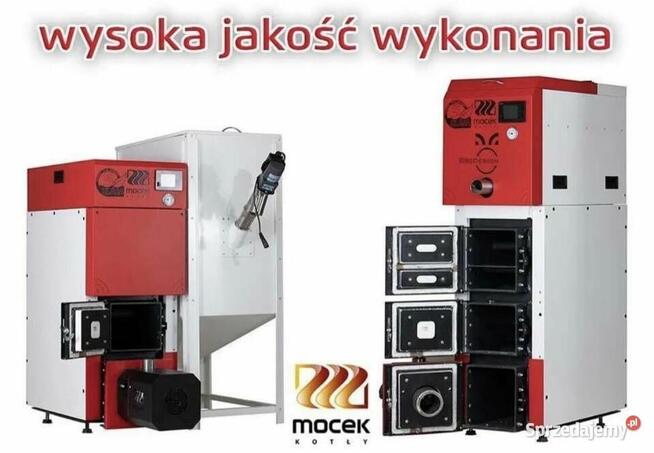 Kocioł na pellet, Mocek 16kW, piec na dotacje 5 klasa
