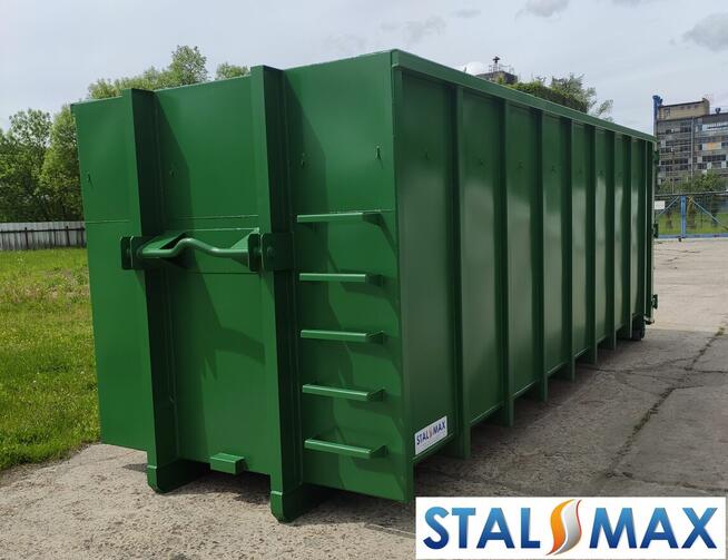 Kontener hakowy 33, 36 STALMAX, złom, odpady, do hakowca
