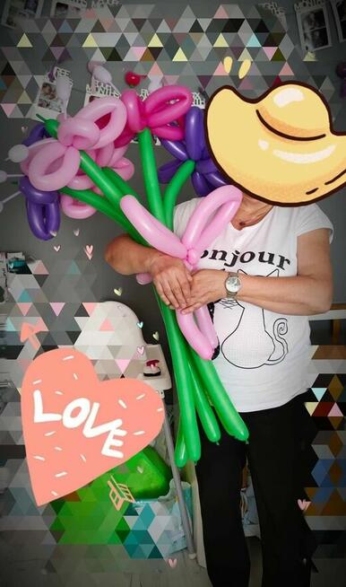 Dzień Babci i Dziadka bukiety z balonów