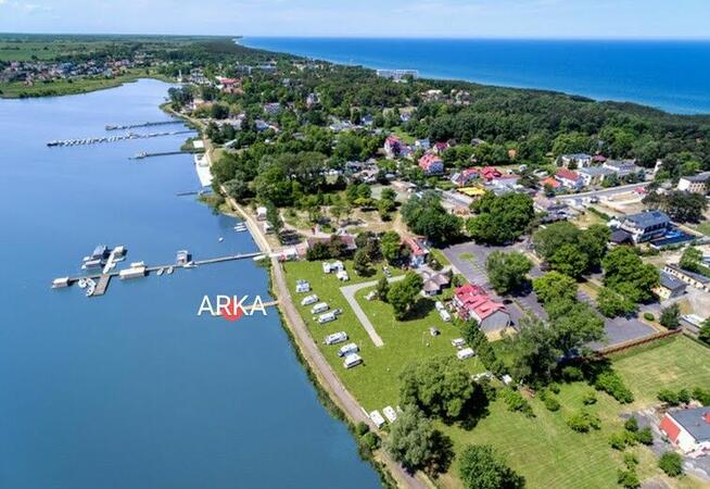 Domki na wodzie ARKA w centrum Mielna