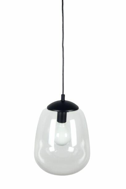 Szklana lampa wisząca owal ABBA
